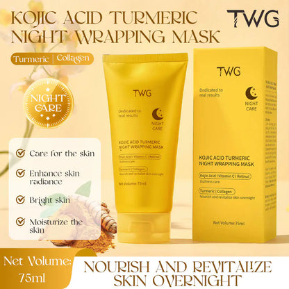 TWG Kojic Acid & Turmeric Night Wrapping Mask