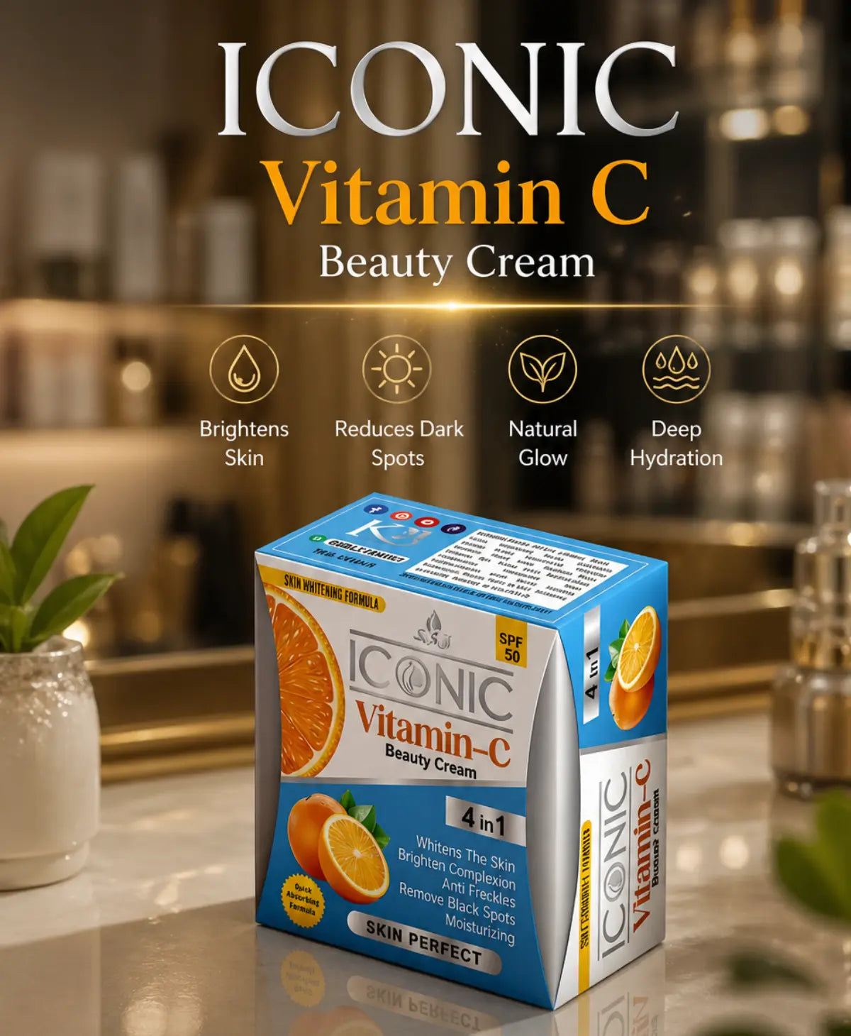 Iconic Vitamin C 4 in 1 Cream